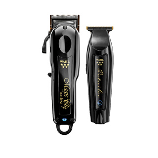 Wahl Cordless Barber Combo - Black Magic Clip and Detailer Trimmer