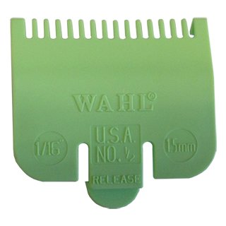 Wahl No 1/2  Attachment Comb 1.5mm Lime Green